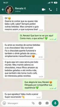 Depoimento de cliente 1